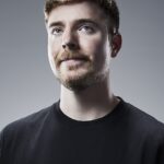 Portrait of YouTuber Jimmy Donaldson, professionally known as MrBeast